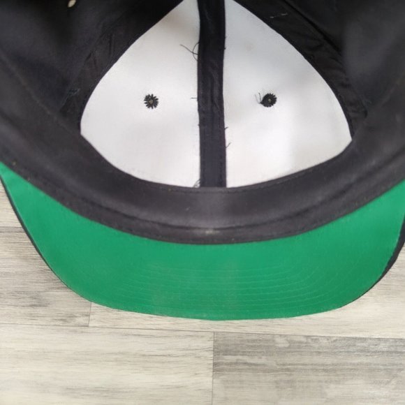 RARE Chicago Bulls Championship Hat 1991 1992 BACK TO BACK Vintage NBA Snapback - Picture 6 of 7